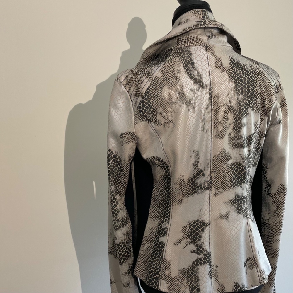 Python Snake Print Jacket Blazer - Picture 11 of 15